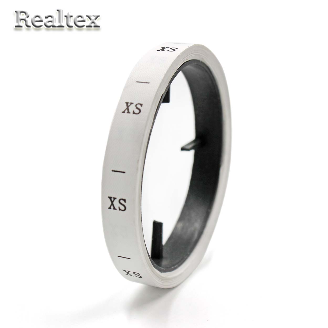 Размерники полиэстер ТВ XS 10*25мм (300шт) цв.белый