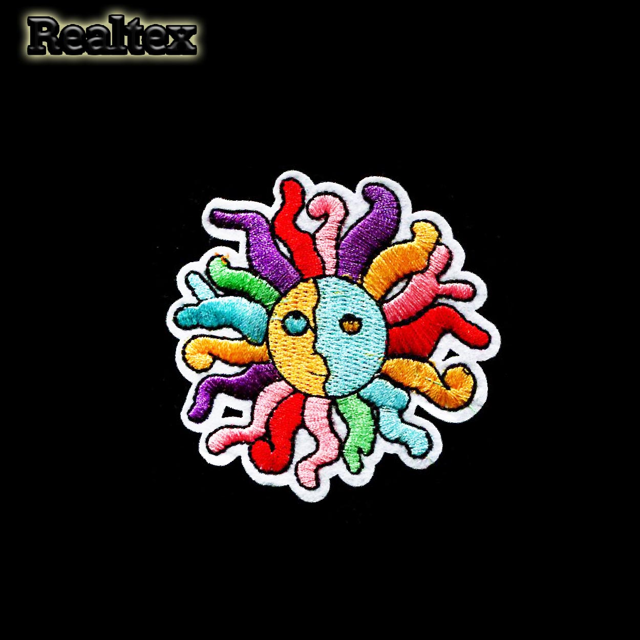  Термоаппликации детские Реалтекс RT-131 "Солнце" цв.mix