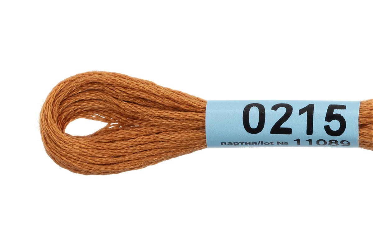 Мулине "Гамма" цв.0215 золотисто-коричневый