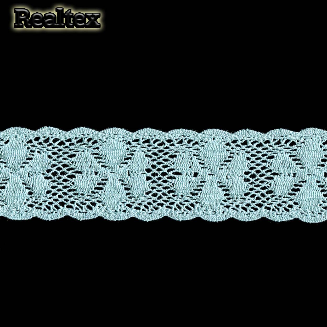 Кружево вязаное  60мм 60.01.177 цв.19 мята