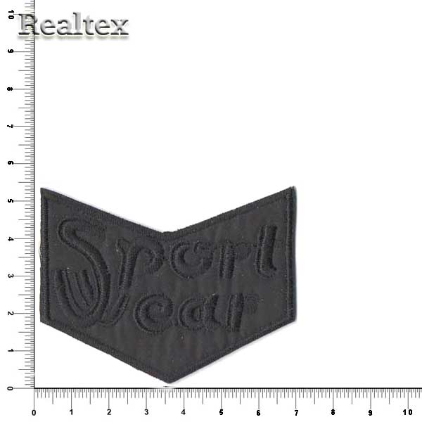 Термоаппликации 53272 "Sport Wear" цв.черный/черный 