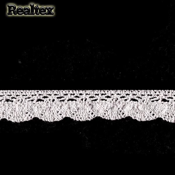 Кружево вязаное  19мм 19.01.110 (25м) цв.04 лен