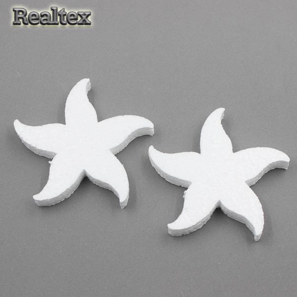 Заготовка для декорирования Набор фигурок Морские звёзды 10см (пенопласт пористый)