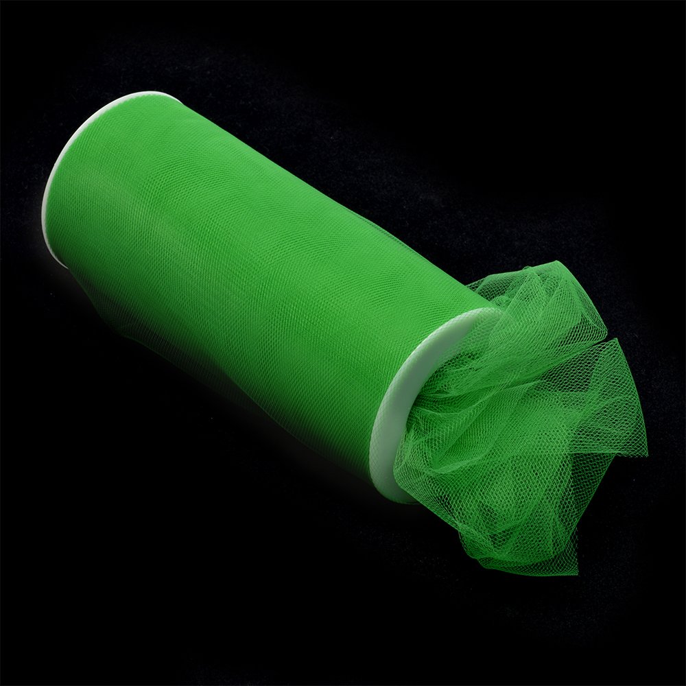 Фатин средней жесткости TBY.C ш.150мм цв.28 ярко-зеленый