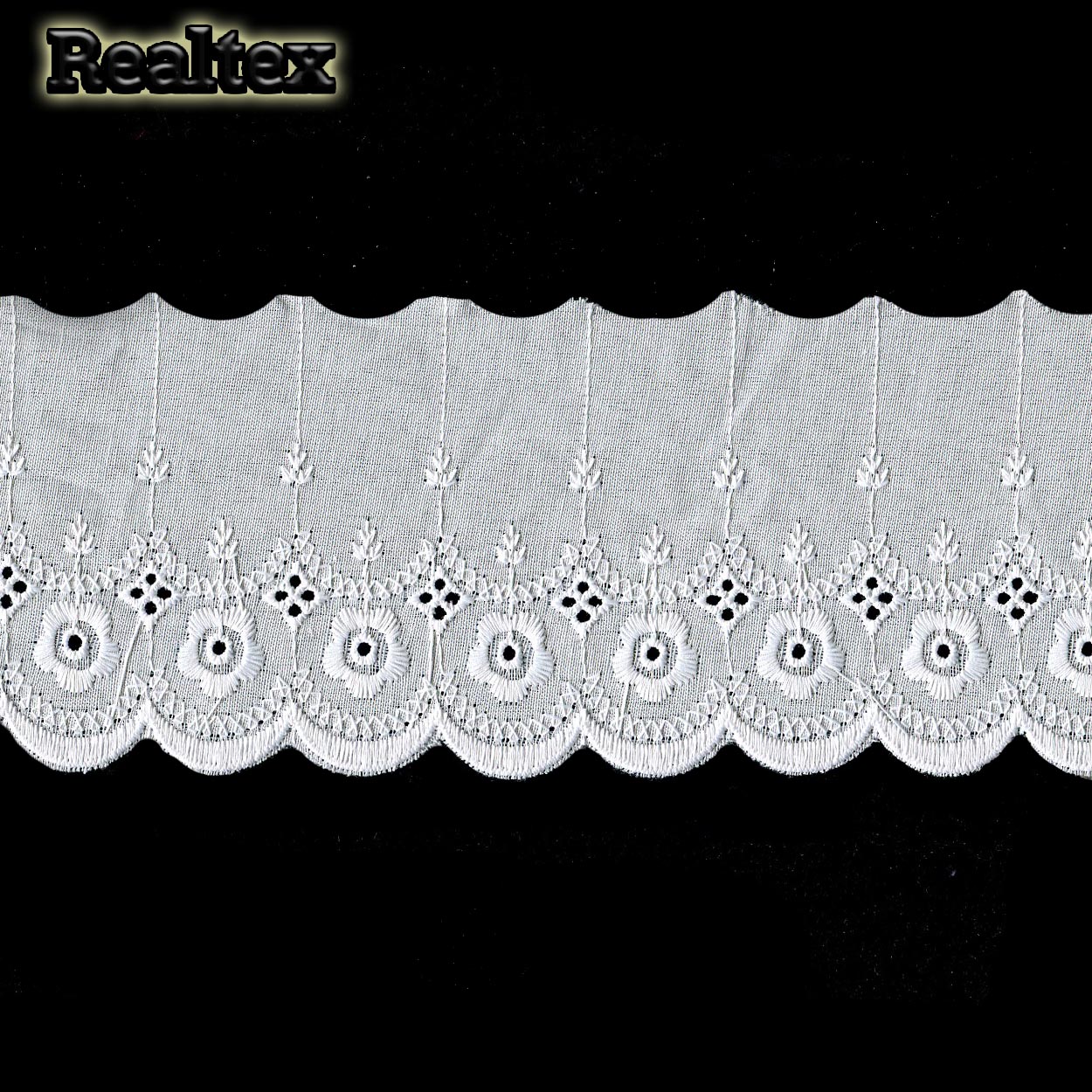 Шитье Реалтекс  80мм 4BF89 цв.белый