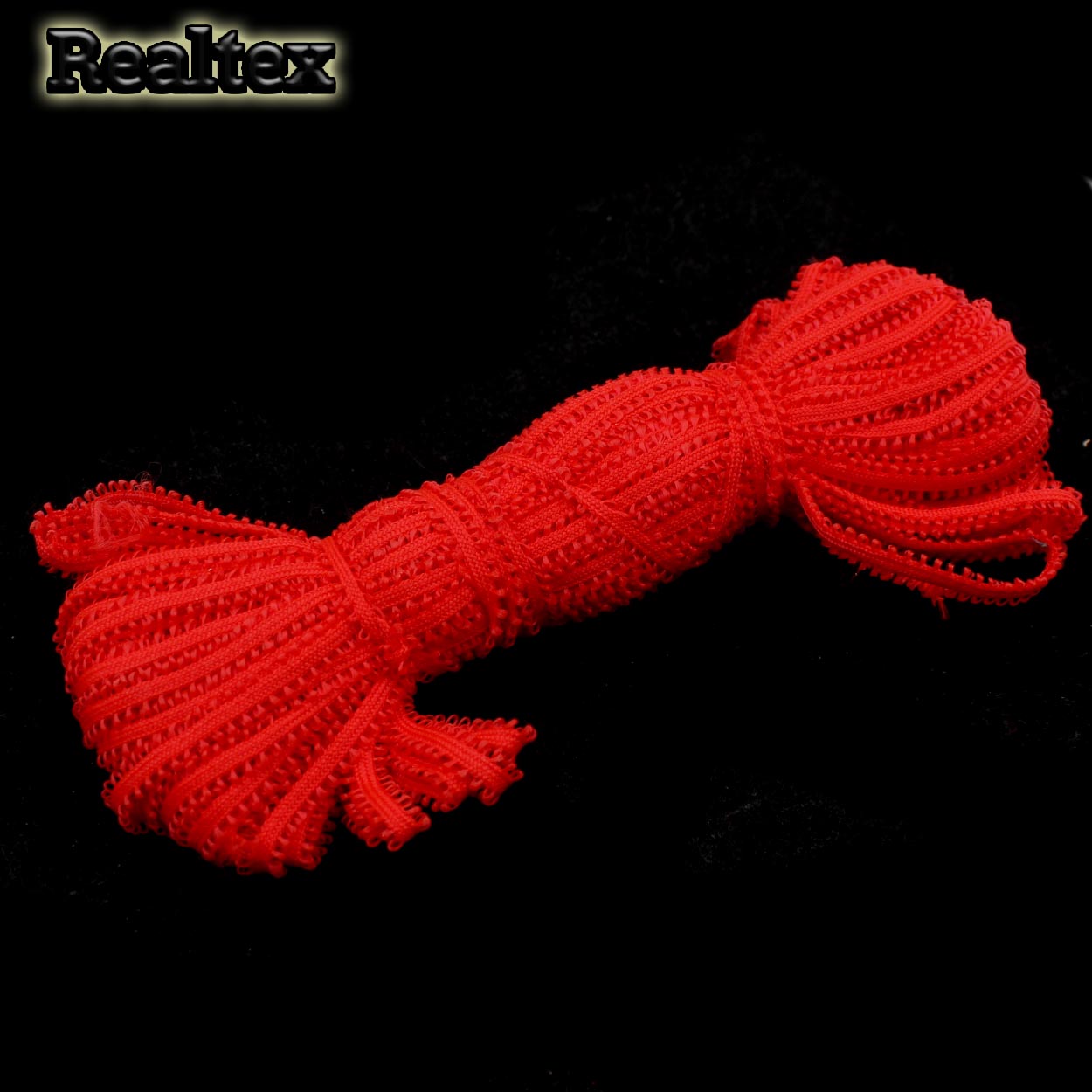 Тесьма отделочная с3601г17 "сороконожка" цв.красный