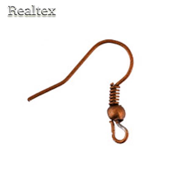 Швензы для серег "Zlatka" DC-070/10 цв.05 медь