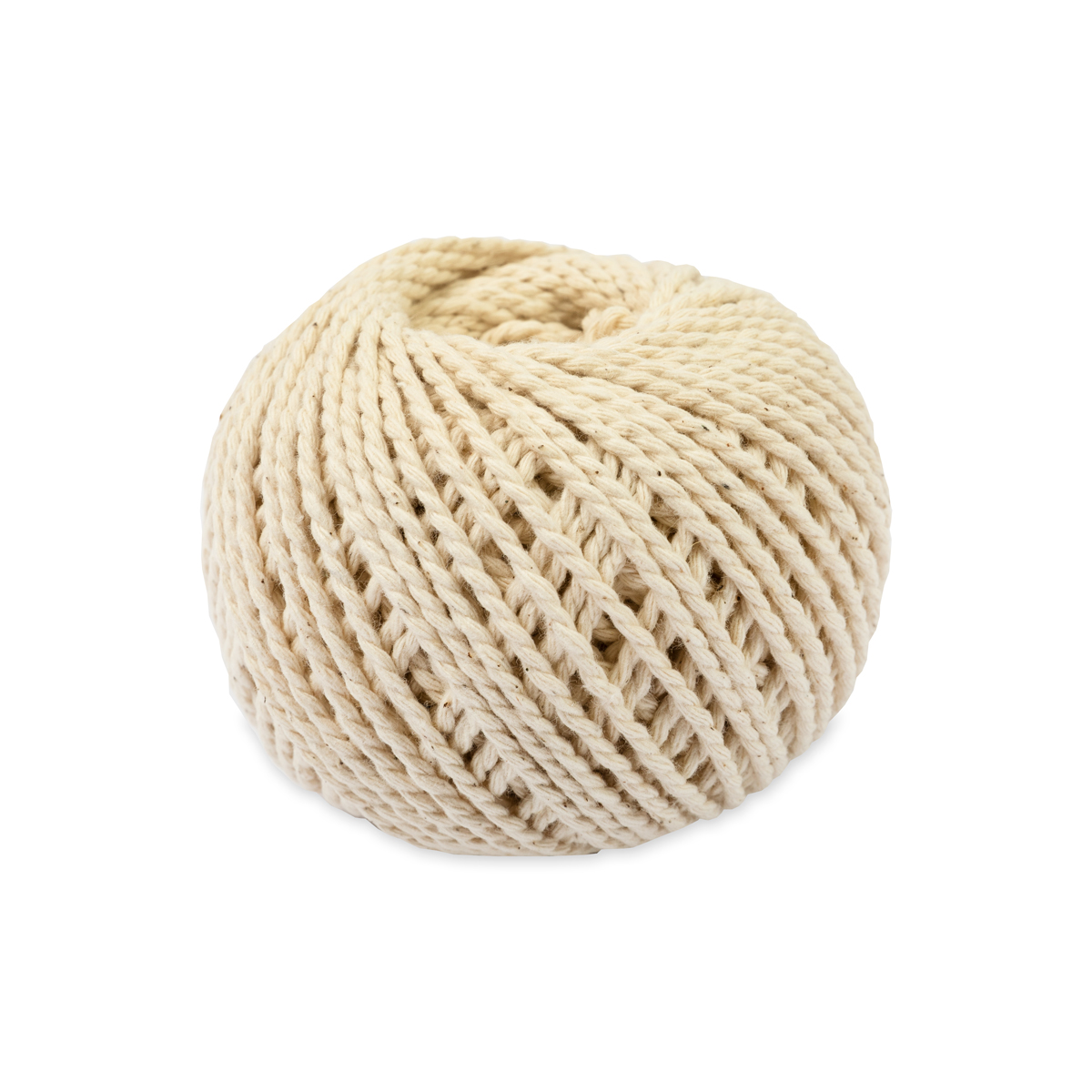 Шнур 2мм 100% хлопок (50м) цв.суровый