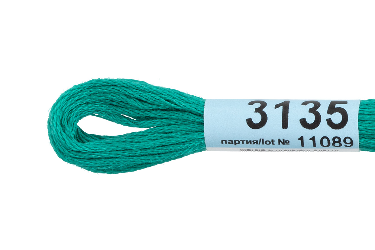 Мулине "Гамма" цв.3135 зеленый