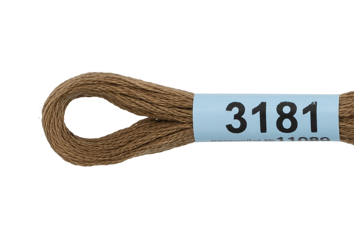 Мулине "Гамма" цв.3181 св. коричневый