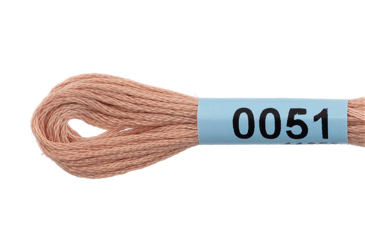 Мулине "Гамма" цв.0051 серо-розовый