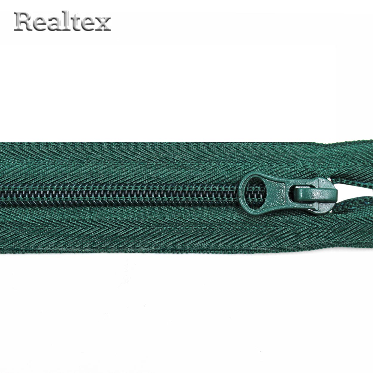 Молния витая Т.5 60см разъемная цв.273С т.зеленый