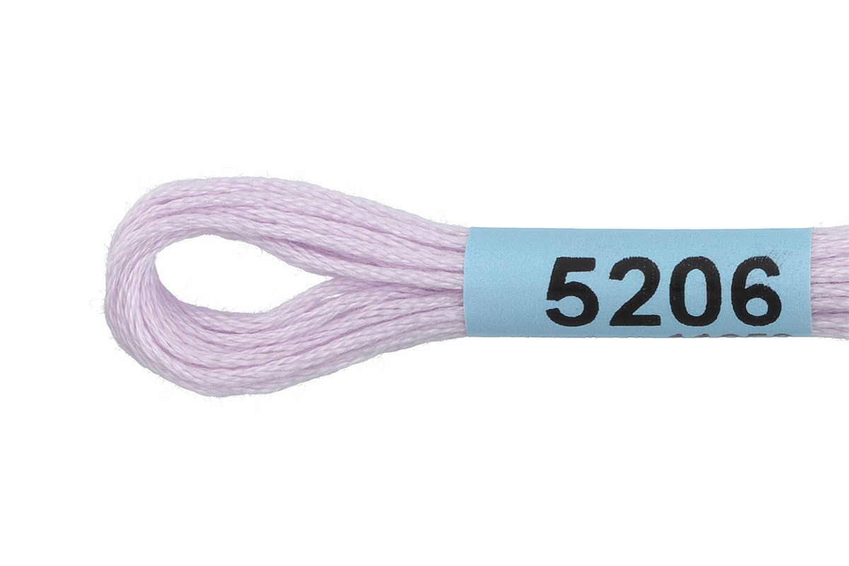 Мулине "Гамма" цв.5206 св.сиреневый