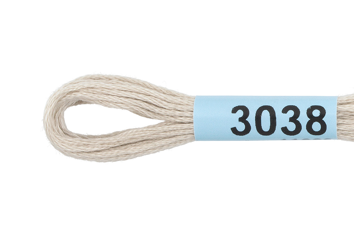 Мулине "Гамма" цв.3038 бл.серый