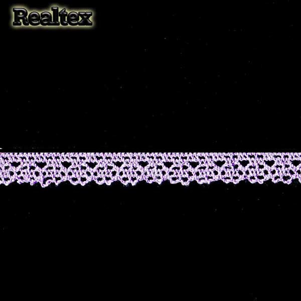 Кружево вязаное  12.01.071 12мм цв.27 сиреневый
