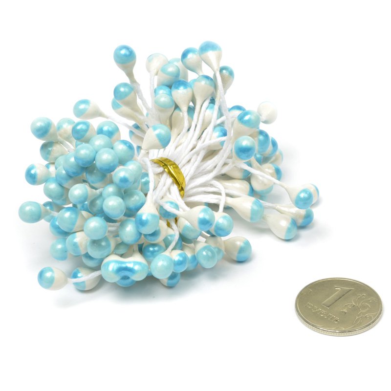 Тычинки MG ST208 "Magic 4 Hobby" цв.03 голубой