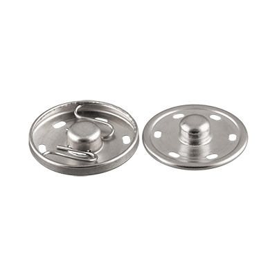 Кнопка пришивная металлическая KL-250 25мм цв.01 никель