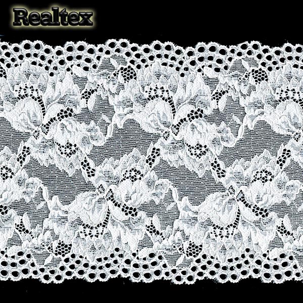 Кружево стрейч 170мм E131 0331203 цв.белый