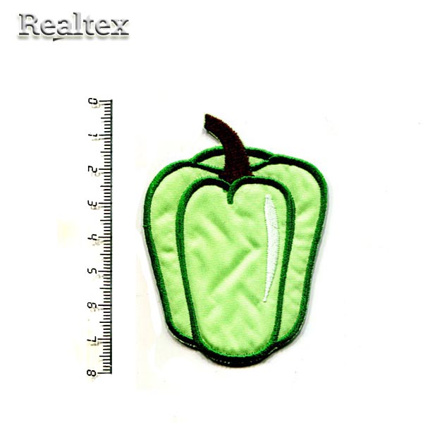 Термоаппликации детские 7020 "Перец" цв.зелёный