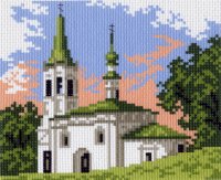 Рисунок на канве МП №480 "Утро" 16*20см