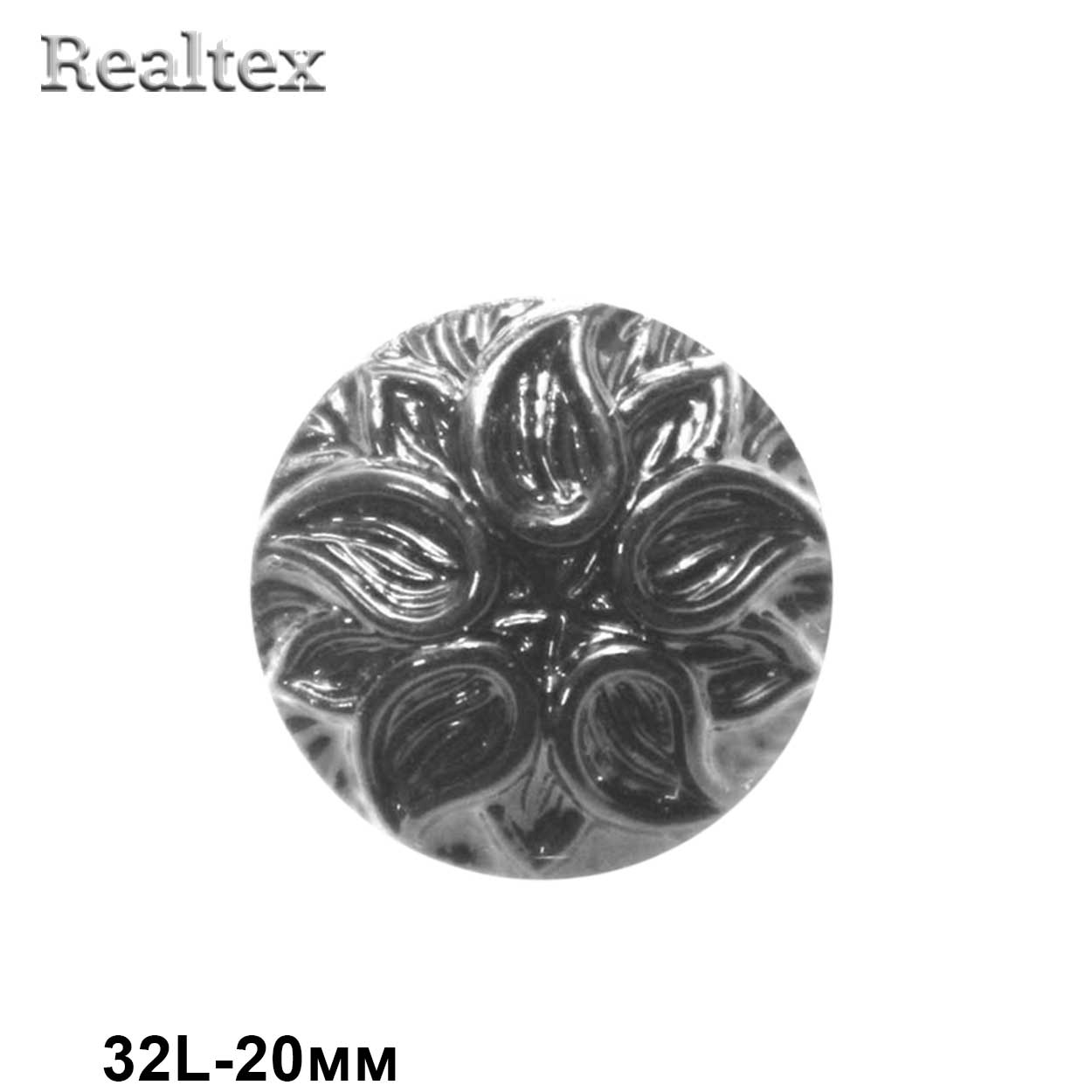 Пуговицы LA 1368 32L (72шт) цв.Black 