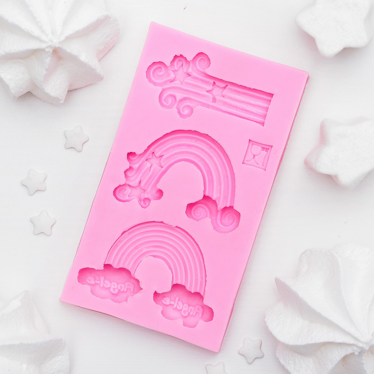 Молд для декора 3624601 "Радуга"