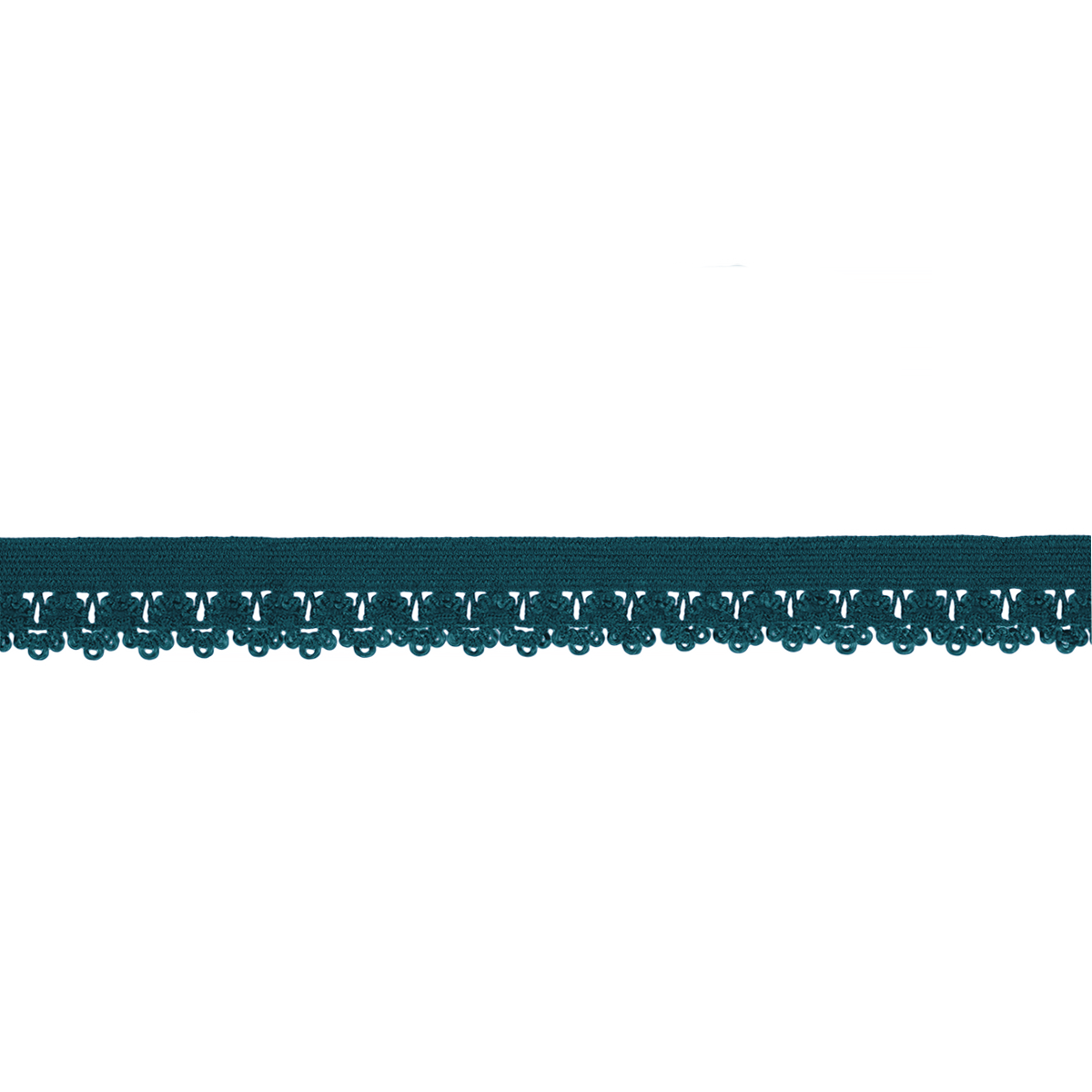 Резинка бельевая 12мм RB 01 цв.F222 изумрудно-синий