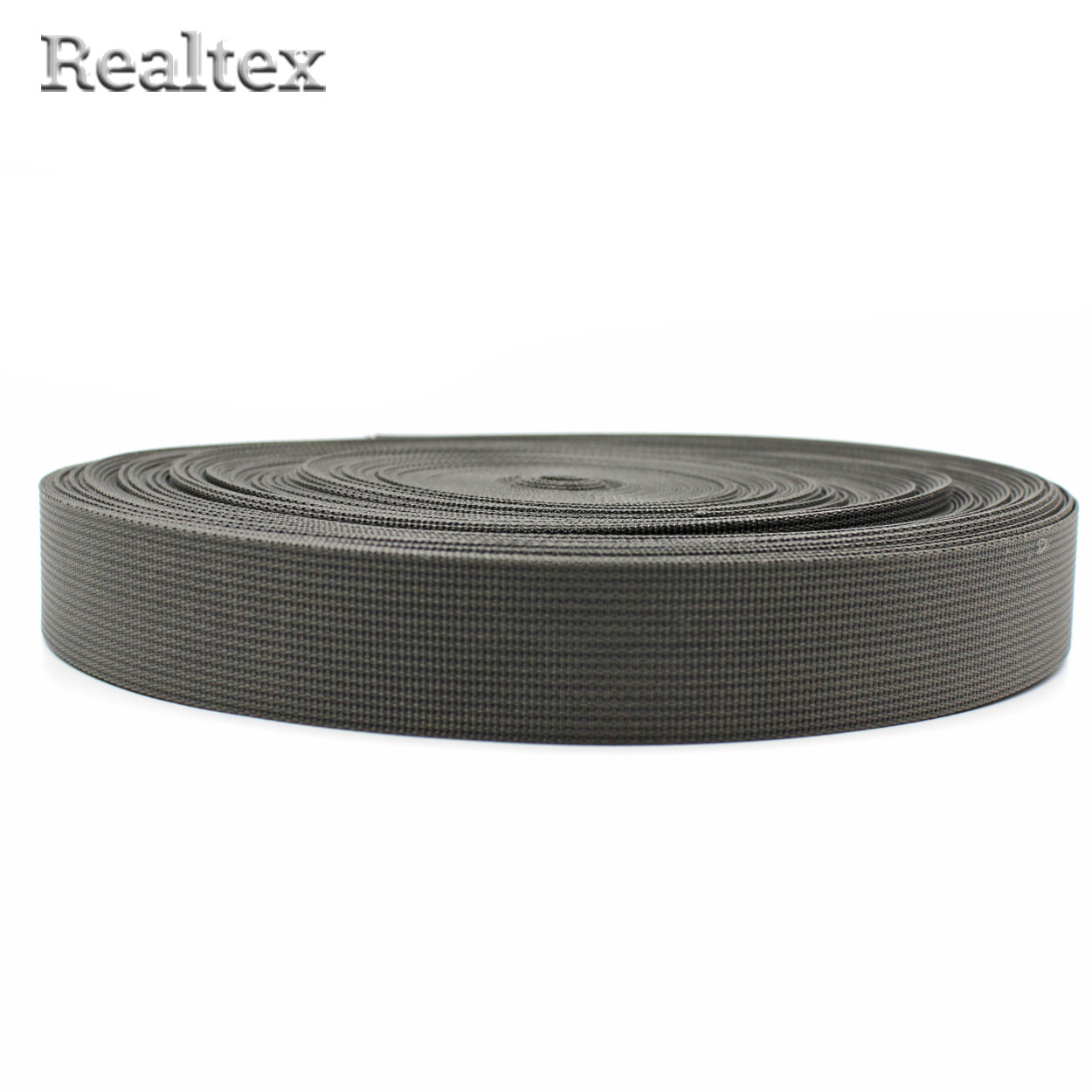  Лента ременная Realtex Premium 32мм (45,7м) цв.17 темно-серый
