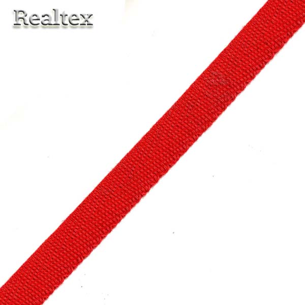 Тесьма киперная 13мм 2с-253 цв.010 красный