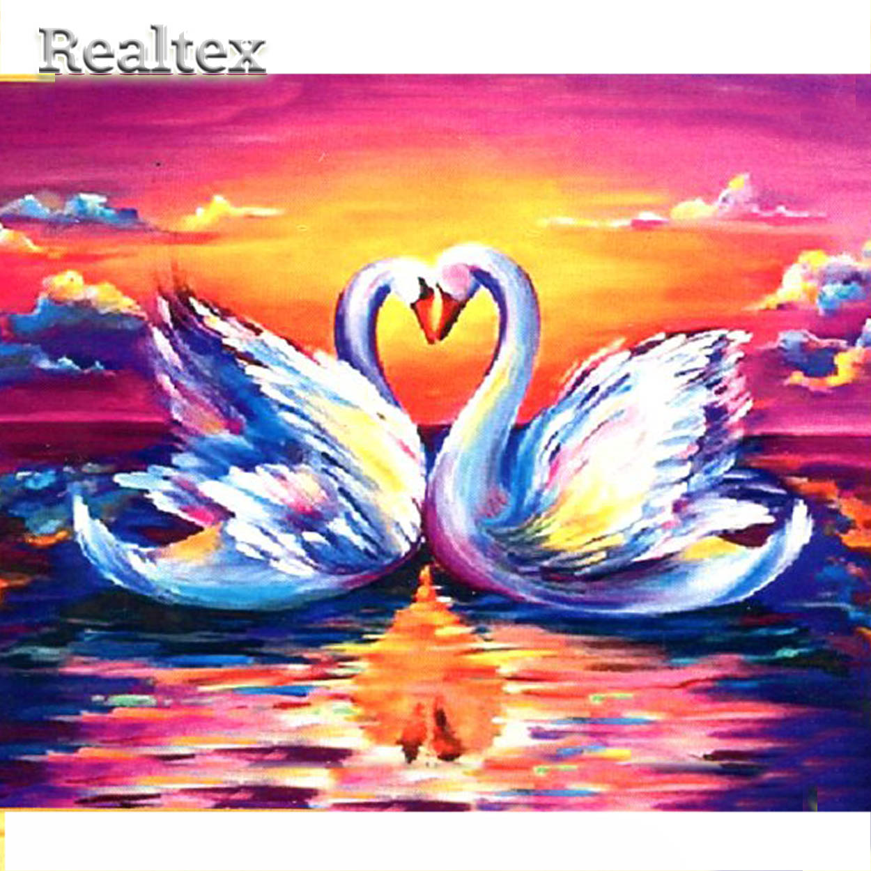 Набор для рукоделия (алмазная техника) Realtex 40*50см GA 74729 (на подрамнике)  