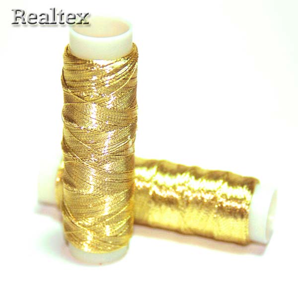 Нитки металлизированные MY-02 цв.золото