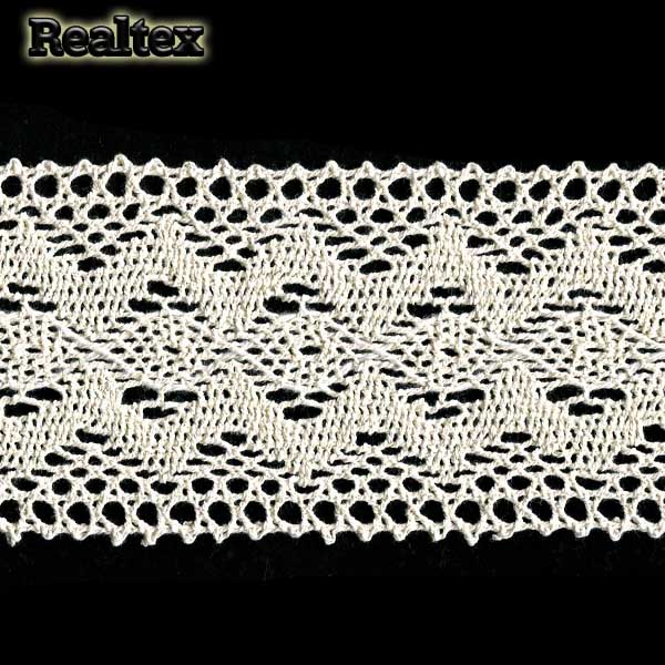 Кружево вязаное  85мм 85.01.041 (25м) цв.03 суровый