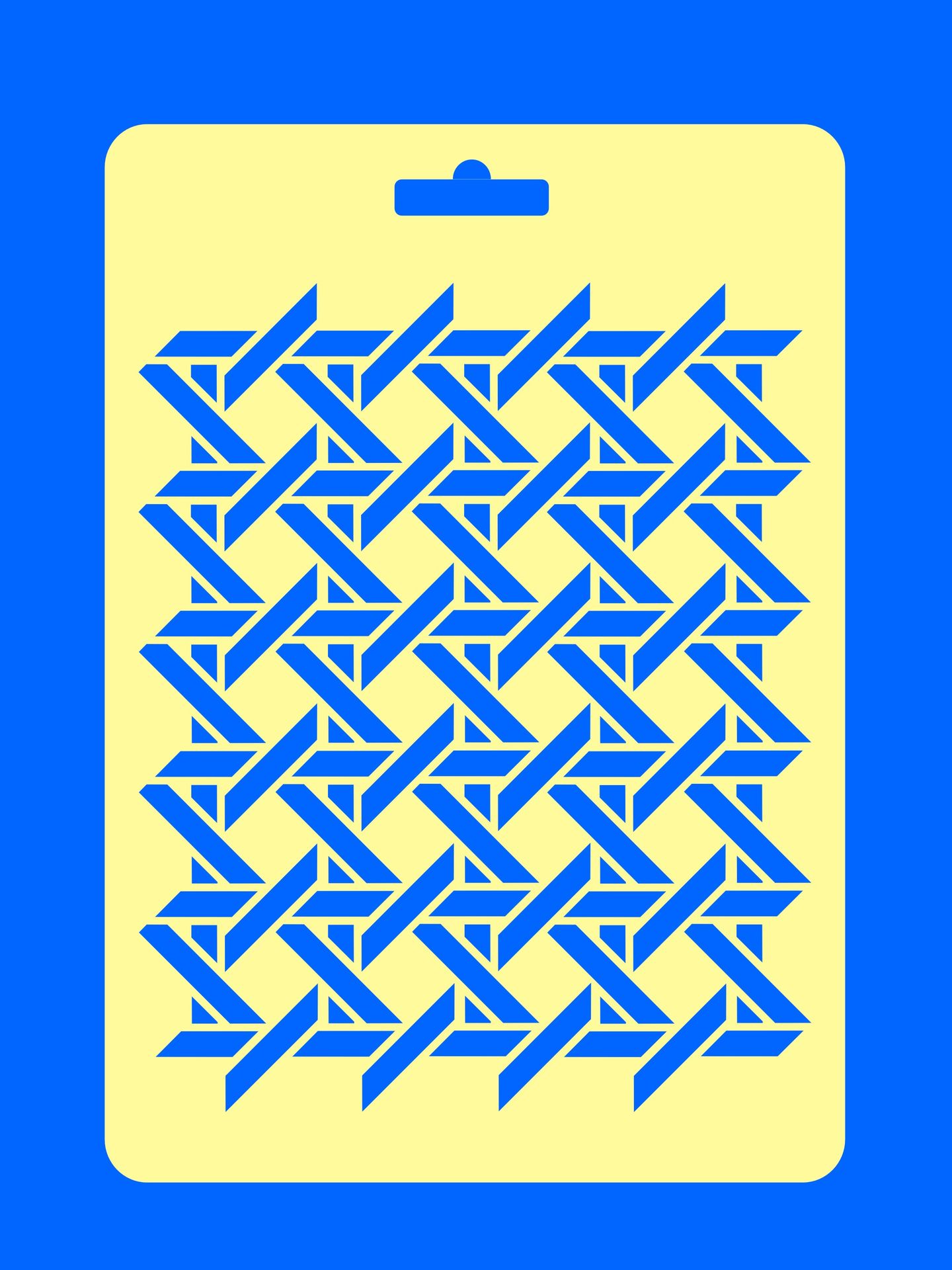 Трафарет №015 "Геометрический"