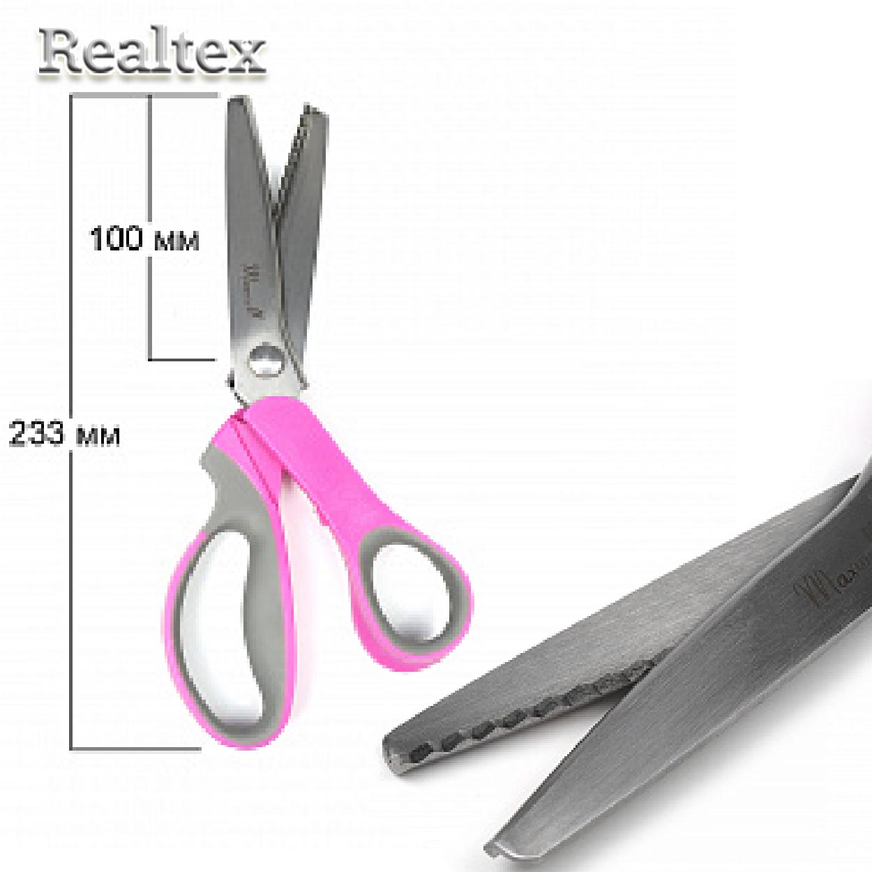 Ножницы "Maxwell" premium S331492 ЗИГ-ЗАГ 233мм 