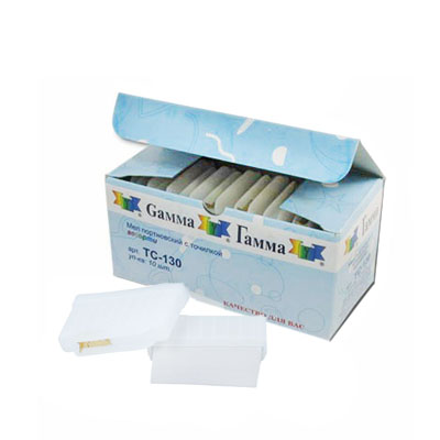 Мел портновский TC-130 с точилкой "Gamma" цв.белый