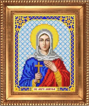 Рисунок на ткани бисером "Благовест" И-5141 "Марфа"