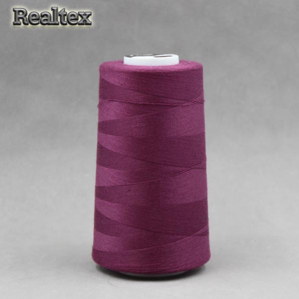 Нитки "Realtex" 40/2 (5000ярд) цв.173 сливовый