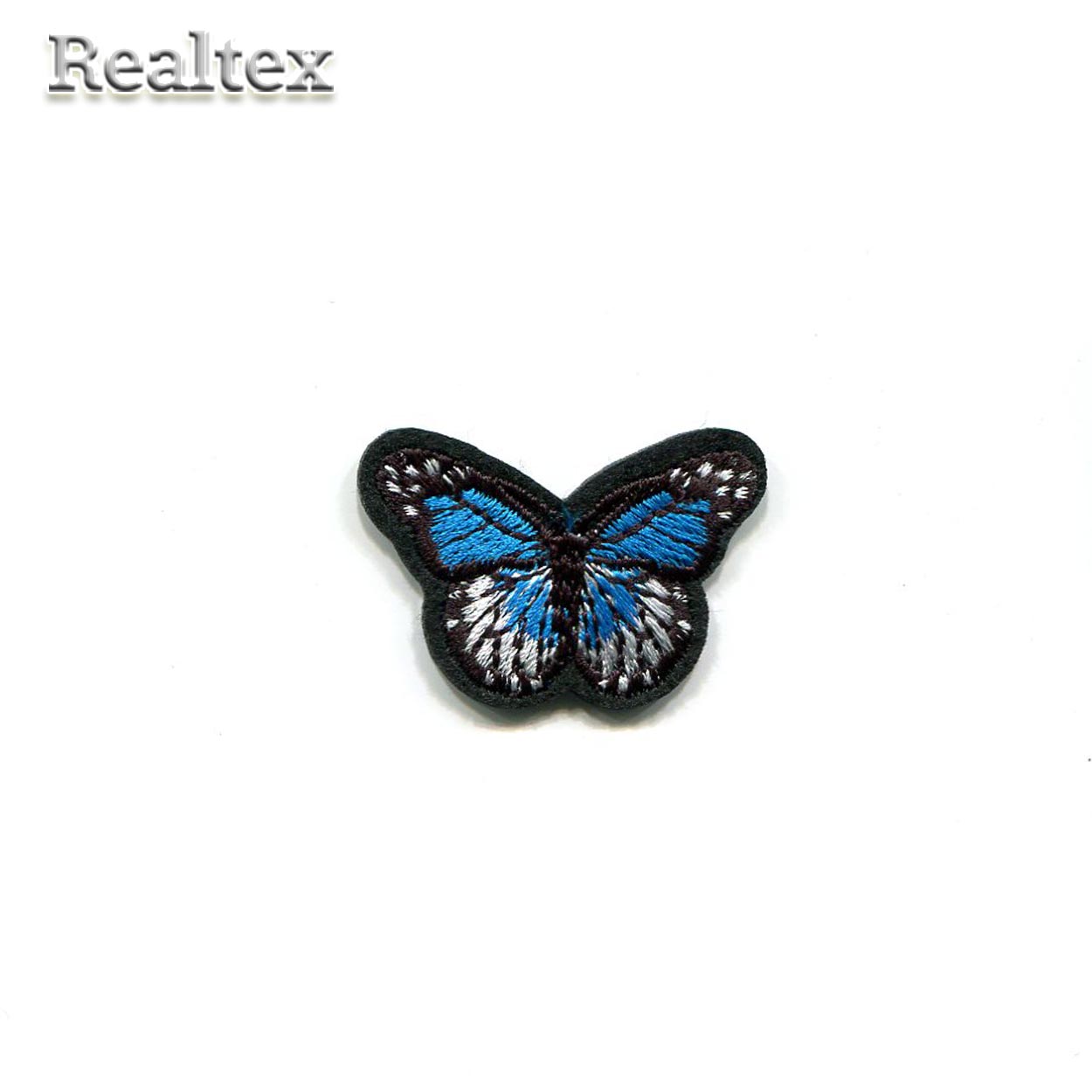  Термоаппликации детские Realtex P-0149 "Бабочка" цв.бирюзовый