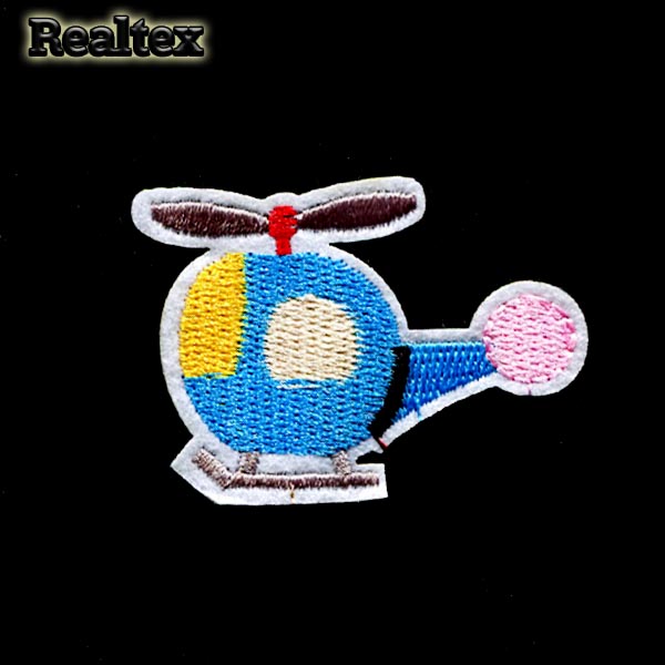  Термоаппликации детские Реалтекс RT-039 "Вертолет"