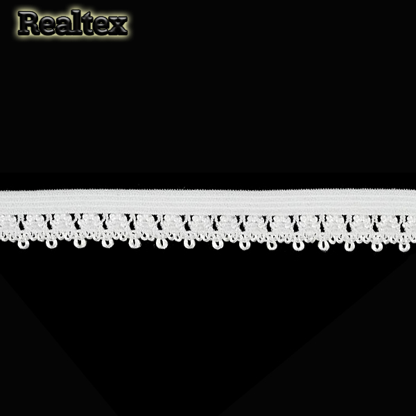 Резинка бельевая 12мм  RB 01 цв. F101 белый