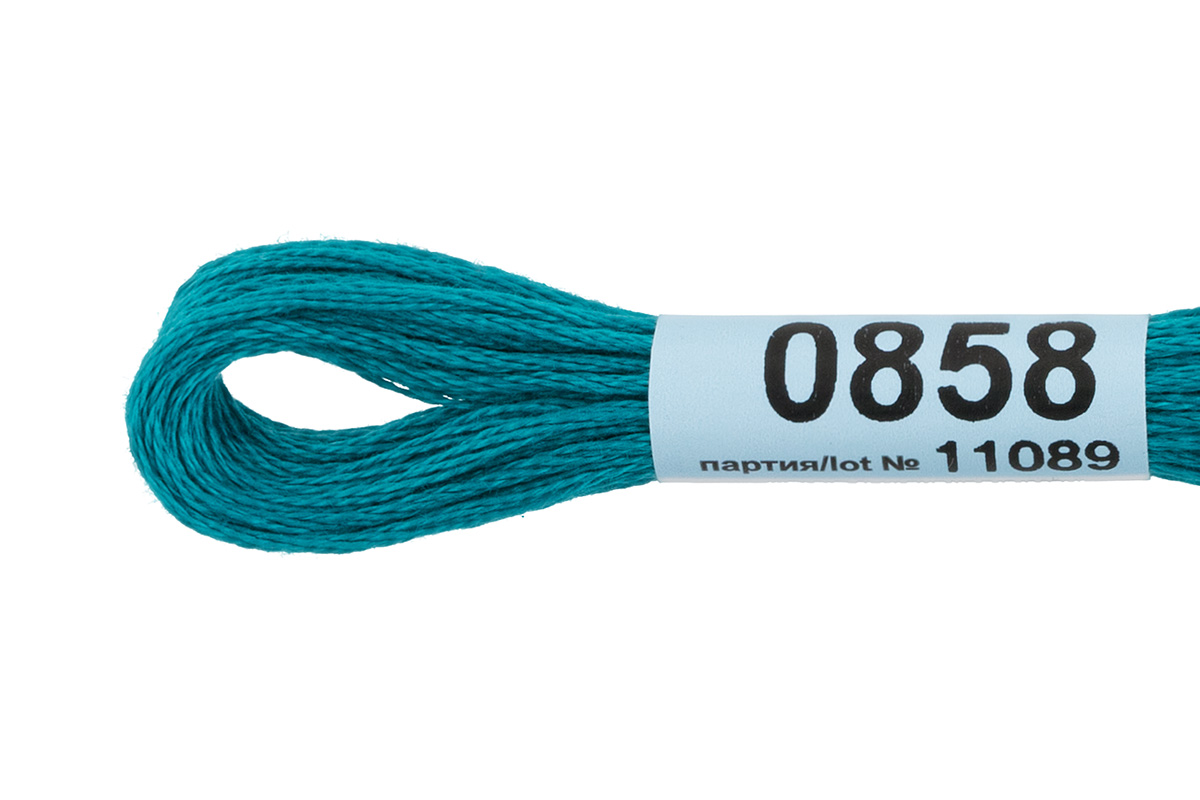 Мулине "Гамма" цв.0858 т.мор.волна