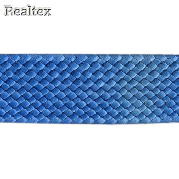 Тесьма косичка HF-03 цв.василек 