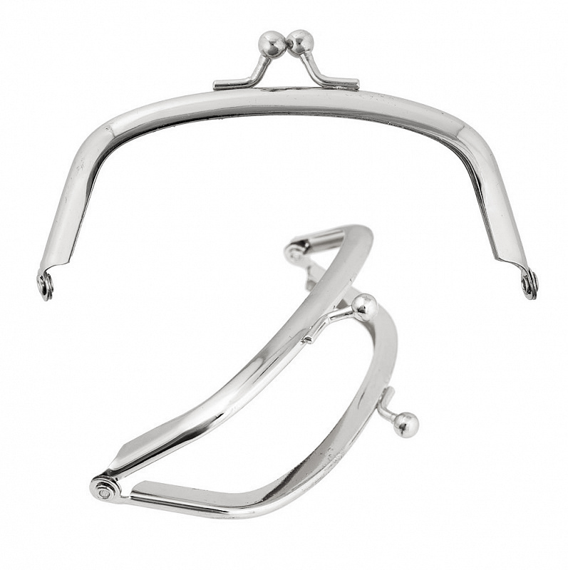 Фермуар для сумок 105мм "Дуга" TBY.107945 цв.никель