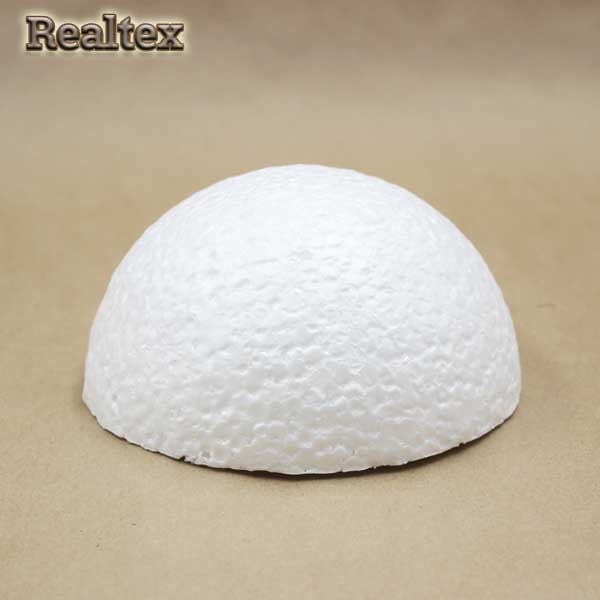 Заготовка для декорирования Полусфера 11см (10шт) (пенопласт пористый) 