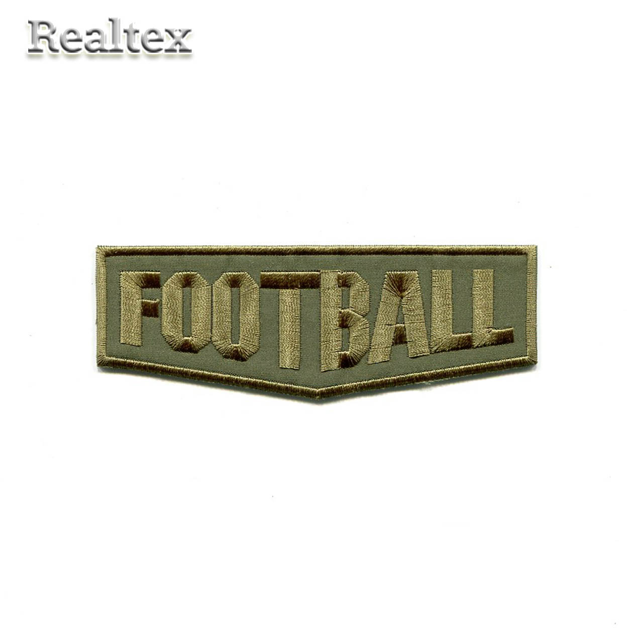 Термоаппликации 54224 "Football" цв.хаки
