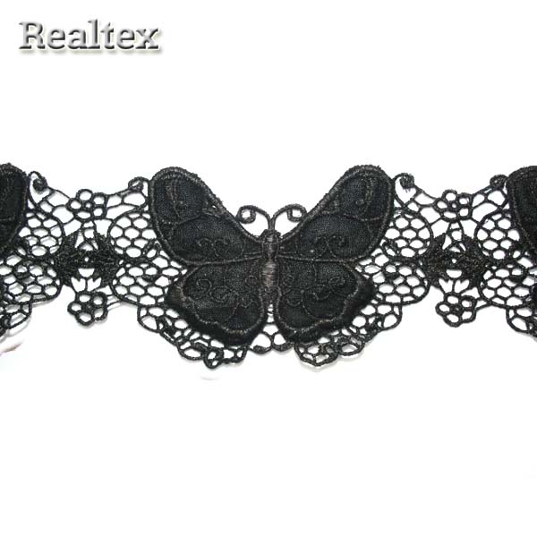 Кружево  60мм XY-340 цв.черный