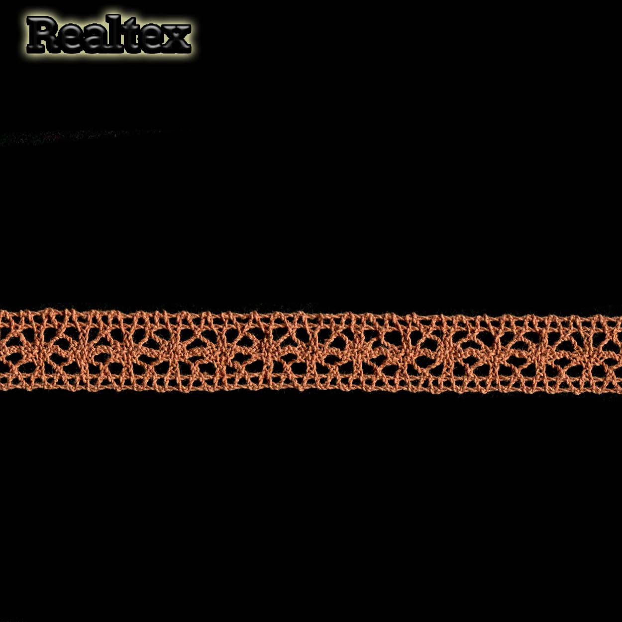 Кружево вязаное  19мм 19.01.059 цв.09 бежевый