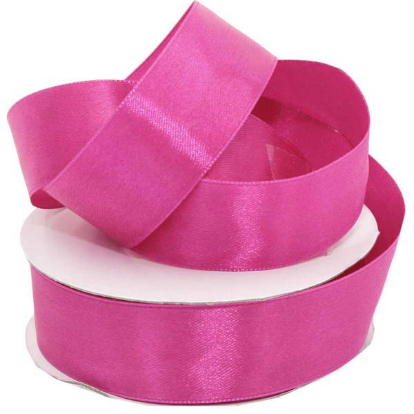 Лента атласная 25мм Realtex (32,9м) цв.166 лиловый