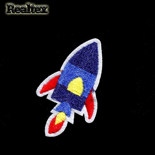  Термоаппликации детские Realtex RT-038/R-2264 "Ракета"