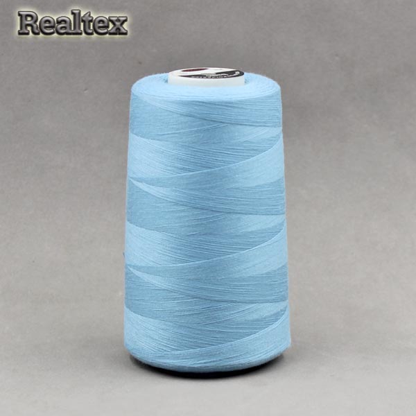 Нитки МАХ 40/2 (5000ярд) цв.322 голубой